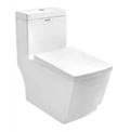 Ultra-Quiet Flush Toilet for Modern Bathroom, Water Efficient, Leak-Proof & Durable Build